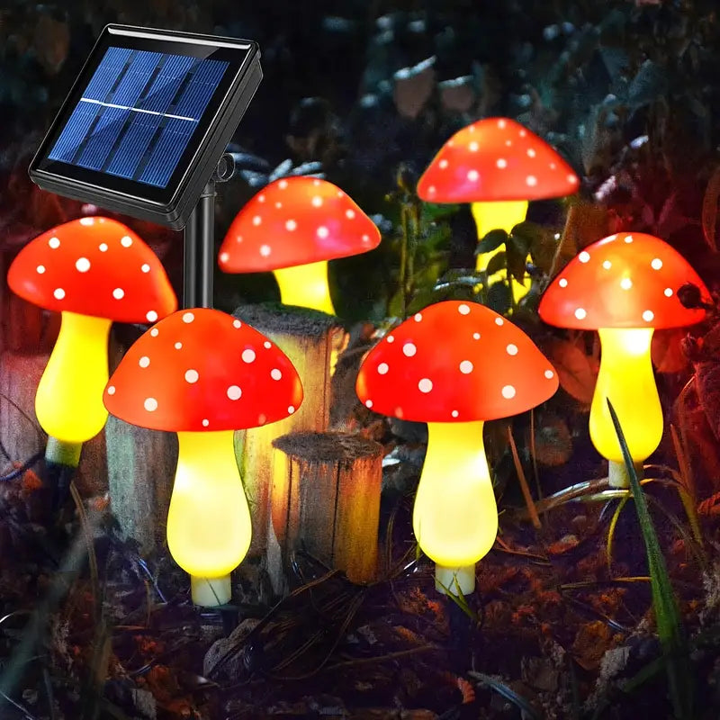 Moderne & Elegante Solcelle Svampe Lamper | SolarMushroom