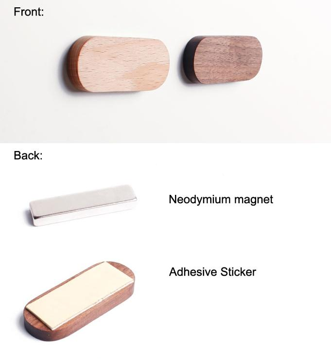 Magnetisk Nøgleholder i Træ | KeyOrganize