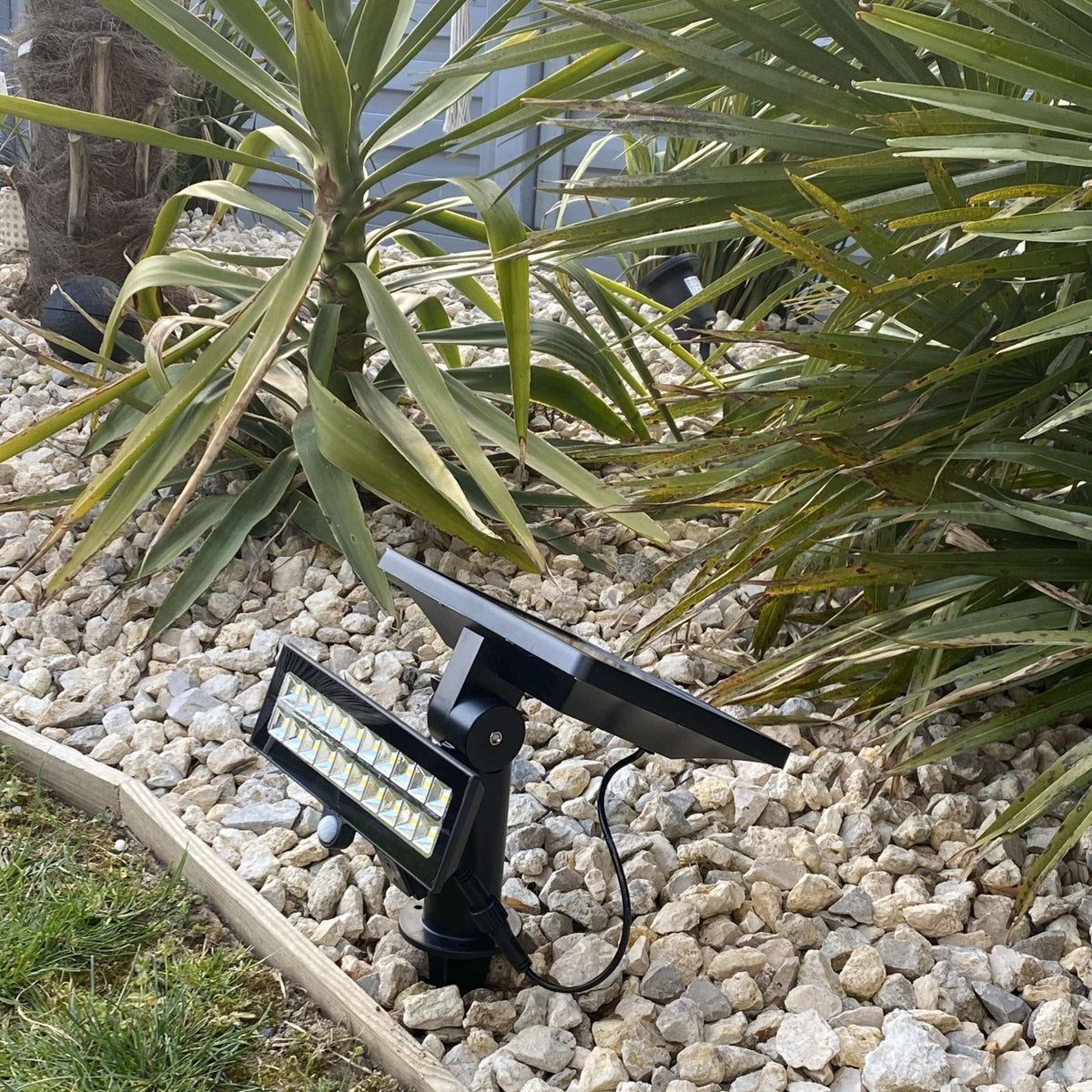 Ultra-Stærk Sol-LED Projektør med Bevægelsessensor til Sikkerheds- og Dekorationsbelysning-5