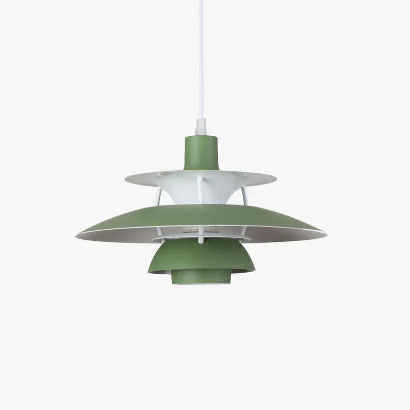 MorandiGlow Modern LED Pendel Lampe med Skærm