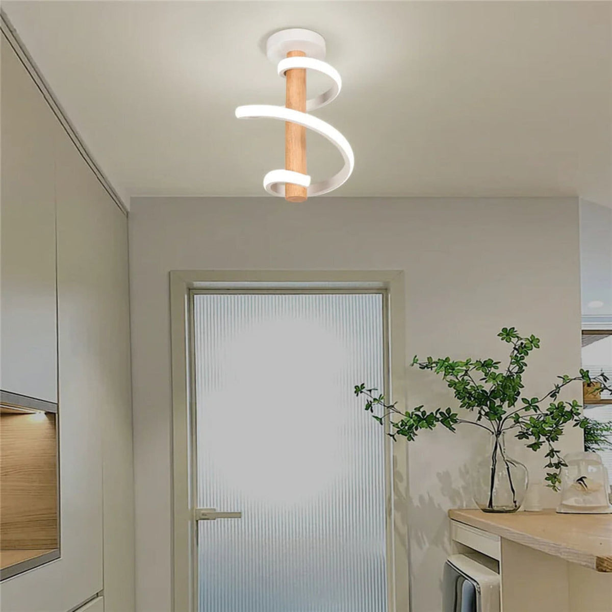 Stilfuld Spiral Loftlampe | SpiralLuxe