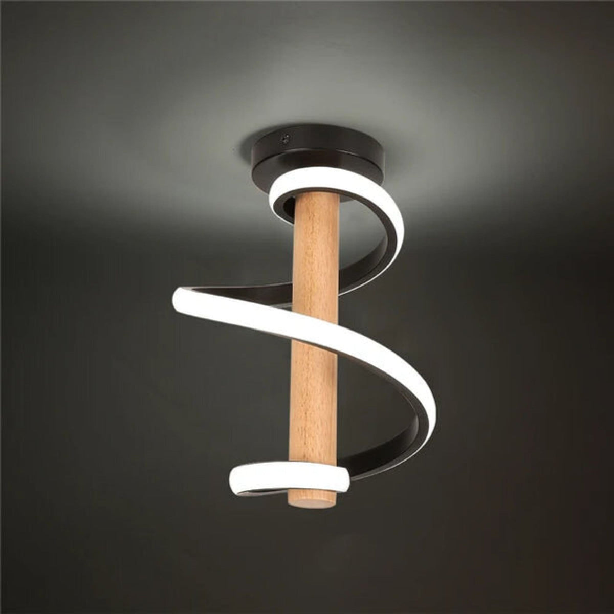 Stilfuld Spiral Loftlampe | SpiralLuxe