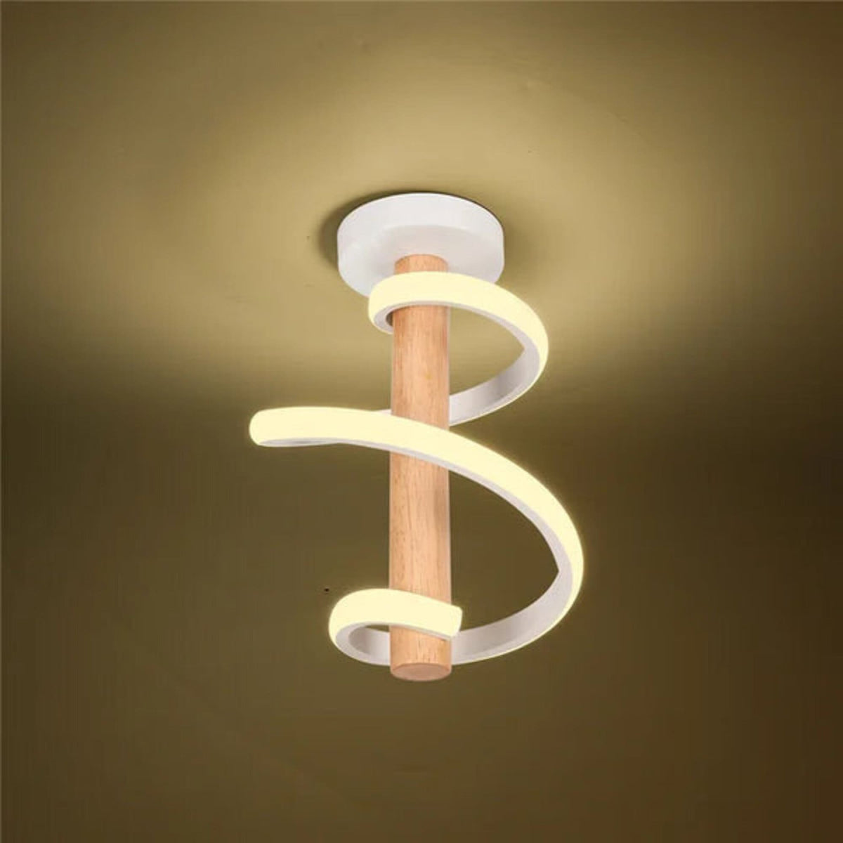 Stilfuld Spiral Loftlampe | SpiralLuxe