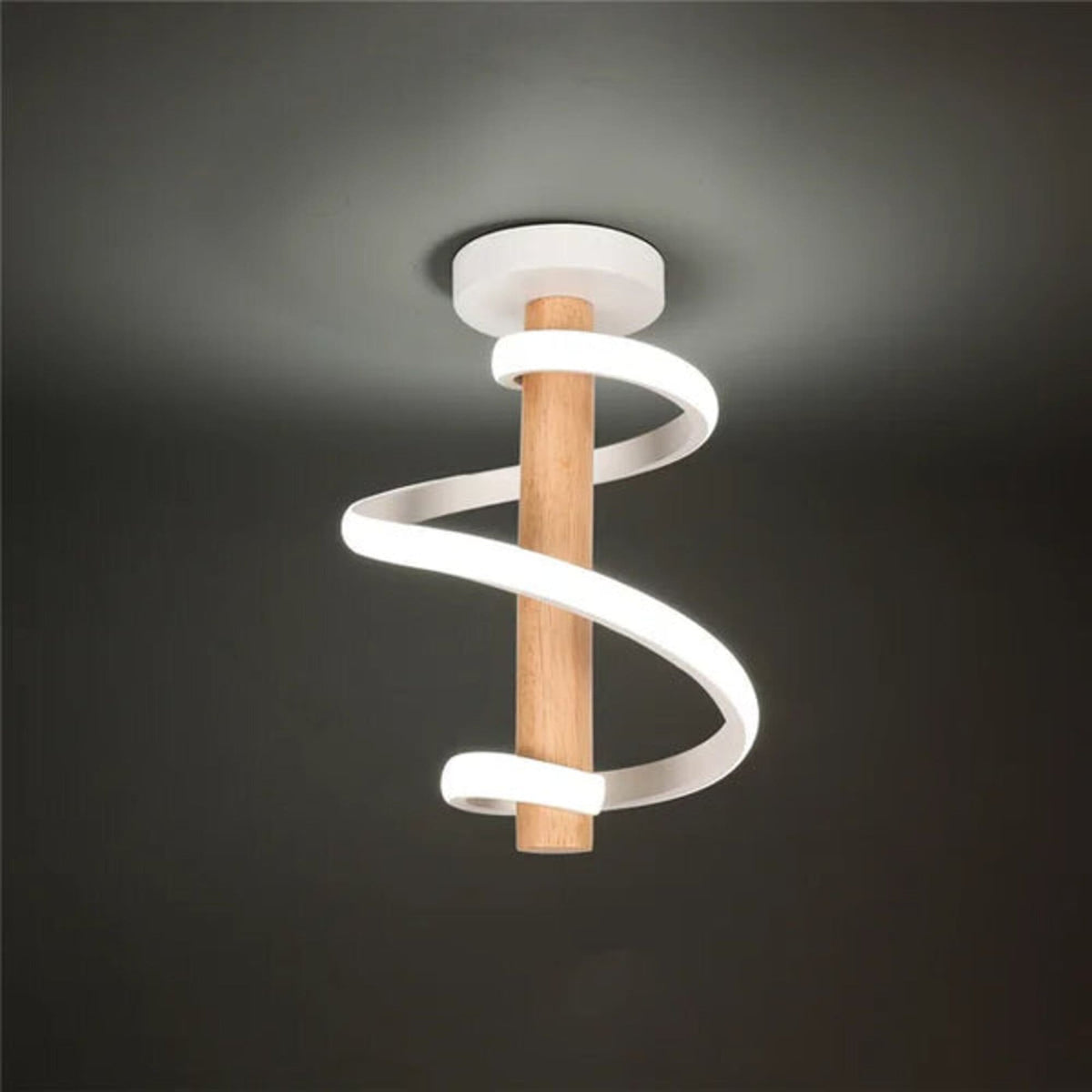Stilfuld Spiral Loftlampe | SpiralLuxe