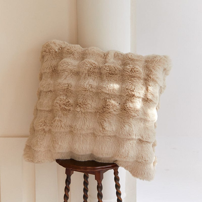 Kanin Faux-Fur Tæppe – Blødt og Luksuriøst | BunnyCozy