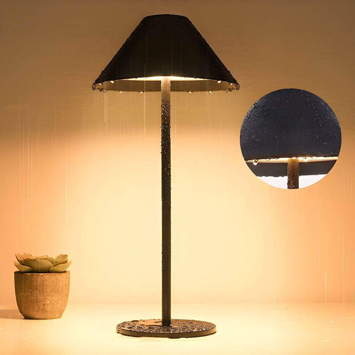 Udendørs & Indendørs Trådløs Bordlampe | GlowFlex