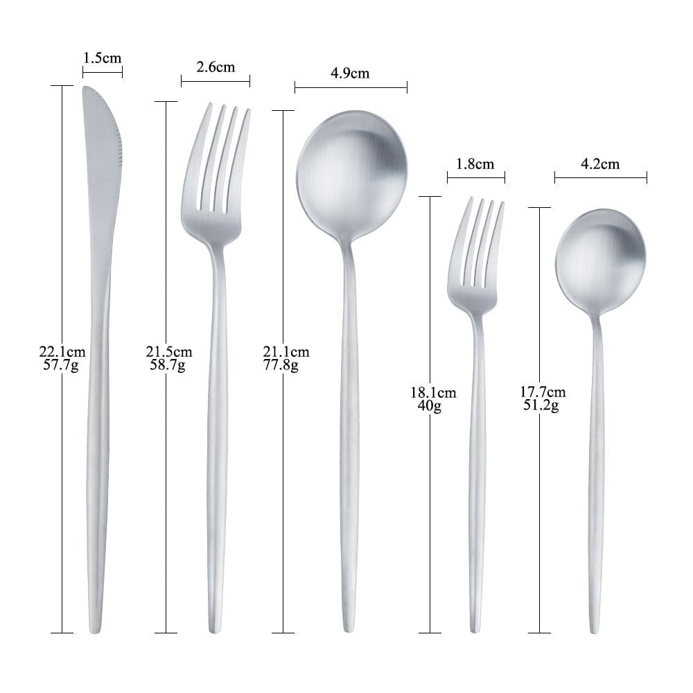 Moderne Bestiksæt – Elegant og Holdbart | LuxeCutlery