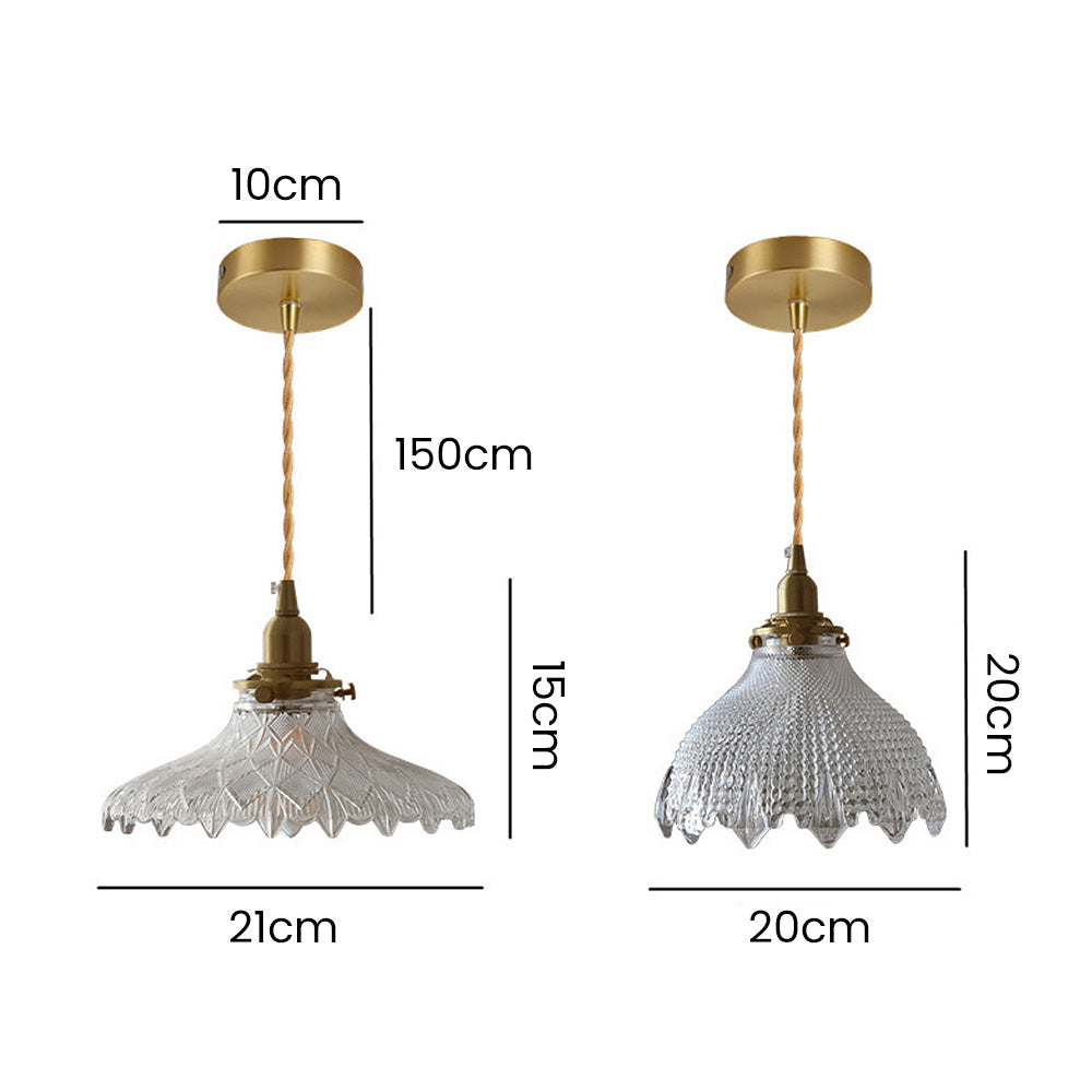 Elegant Retro Hængelampe | VintageGlow