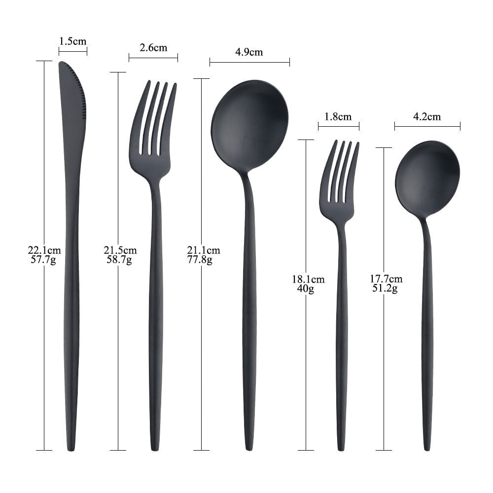 Moderne Bestiksæt – Elegant og Holdbart | LuxeCutlery