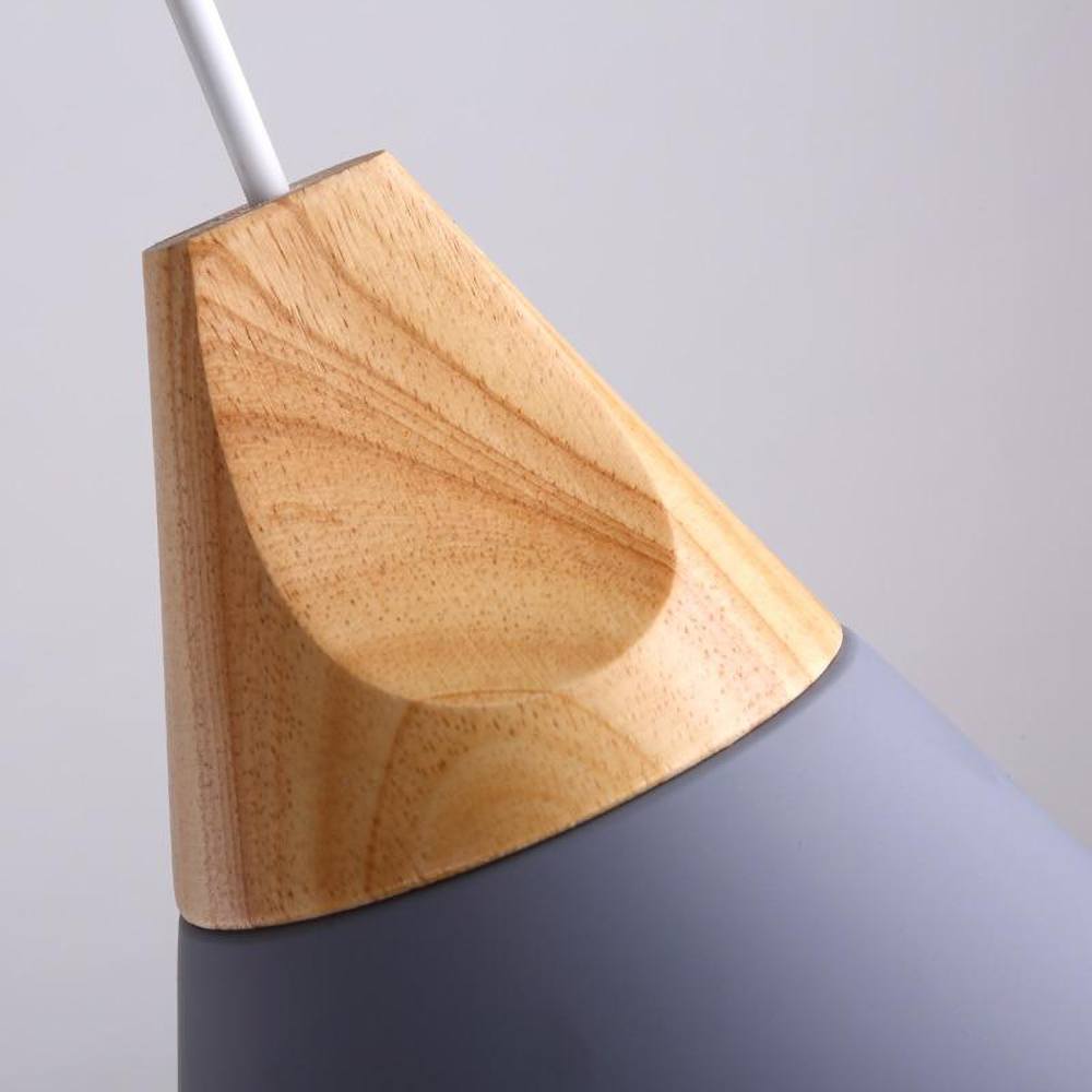 Minimalistisk Træ Pendellampe | NordicLight