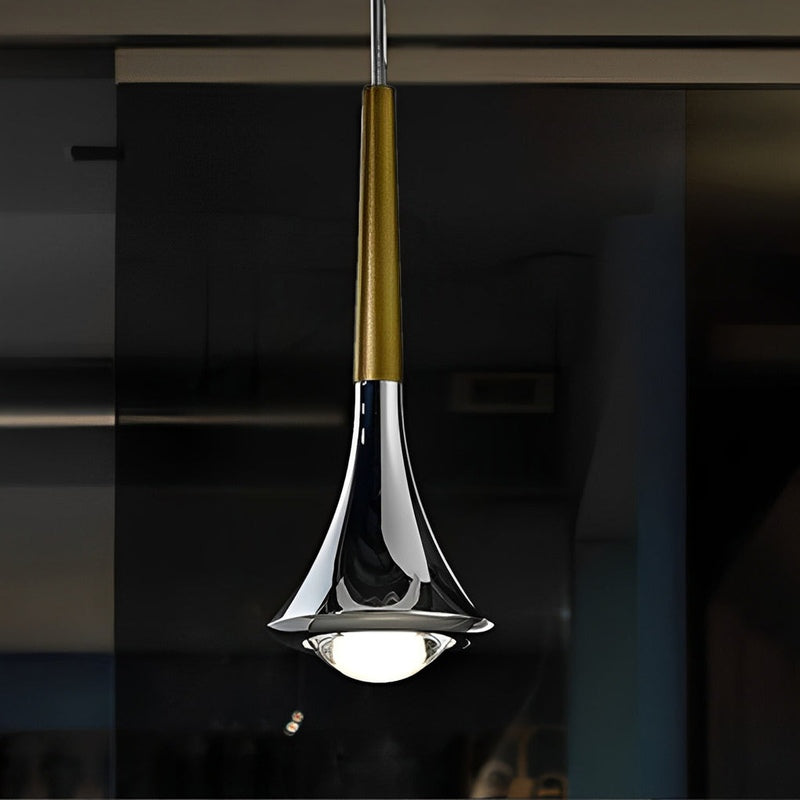 NordicRain - Waterdruppel Hanglamp i Metal og LED til Trapper