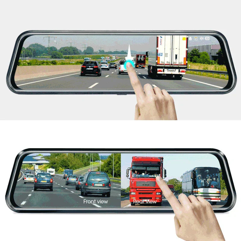 Bil Spejlkamera – 4K Opløsning & Integreret CarPlay | SafeView