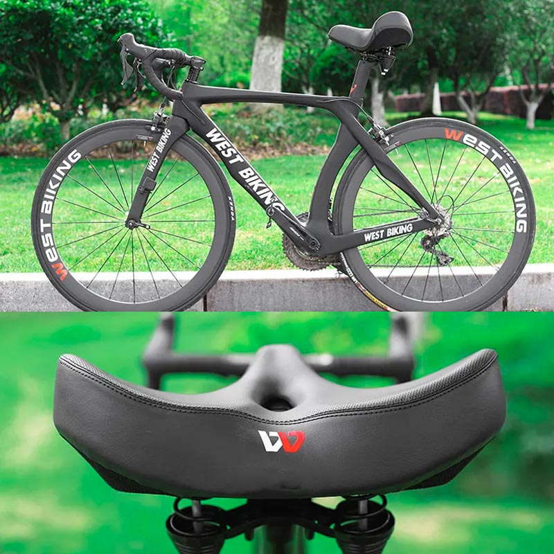 Westbiking – Ekstra Bredt Sadel til Lindring af Smerter