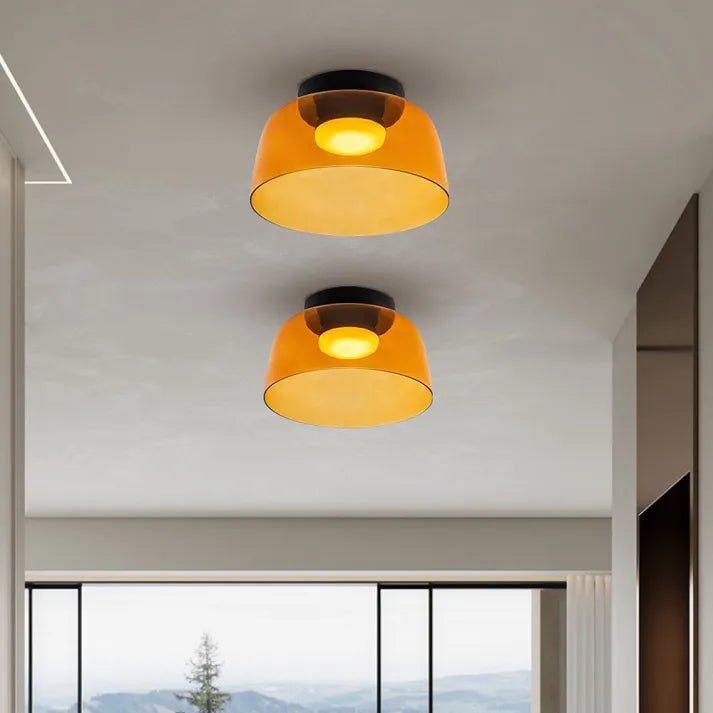 GlassLume - Eksklusiv Middelalderlig Loftslampe