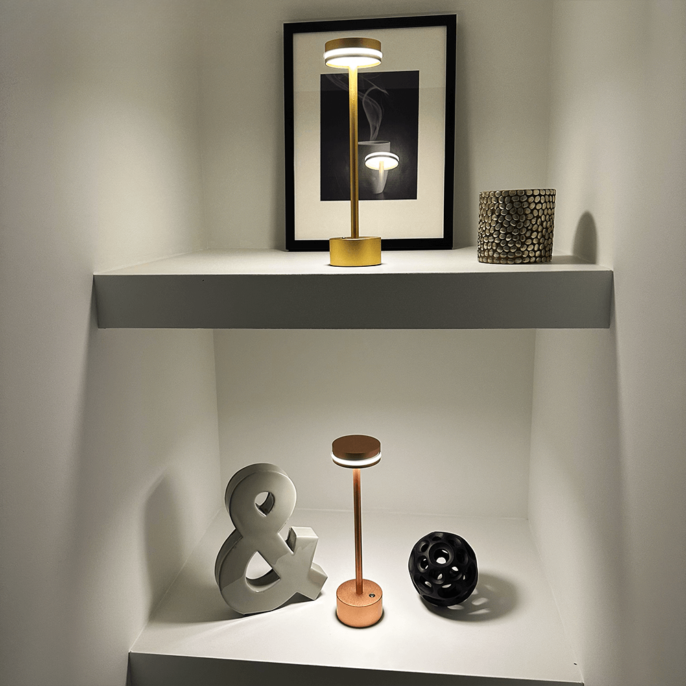 Draadloze Tafellamp – Minimalistisch en Functioneel Design | GlowLite