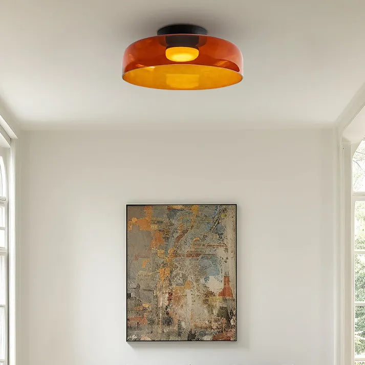 GlassLume - Eksklusiv Middelalderlig Loftslampe