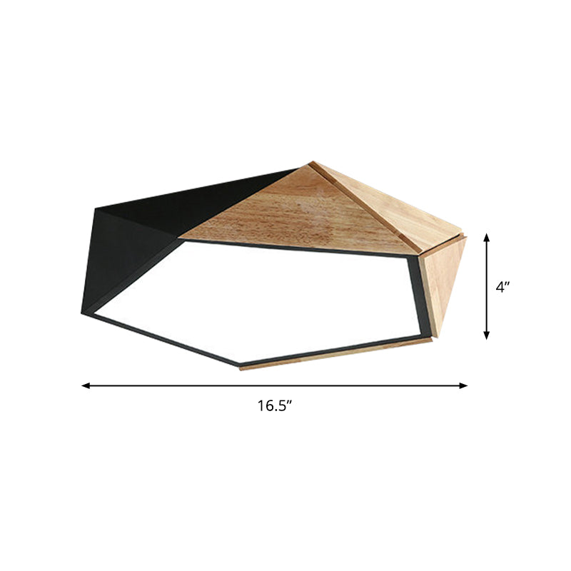 Moderne Geometrisk Loftlampe | GeoGlow