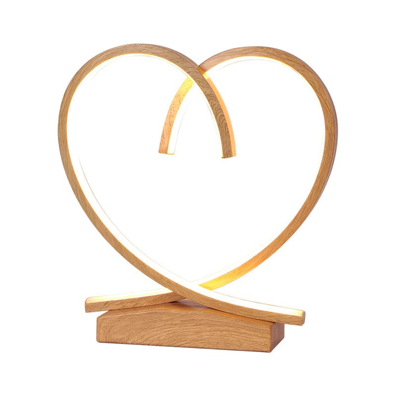 Trænatbord med Kærligt Hjerte | HeartWood