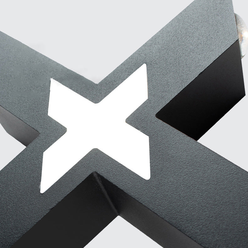 Vandtæt X-Formet Væglampe Udendørs | LuxeLight-5