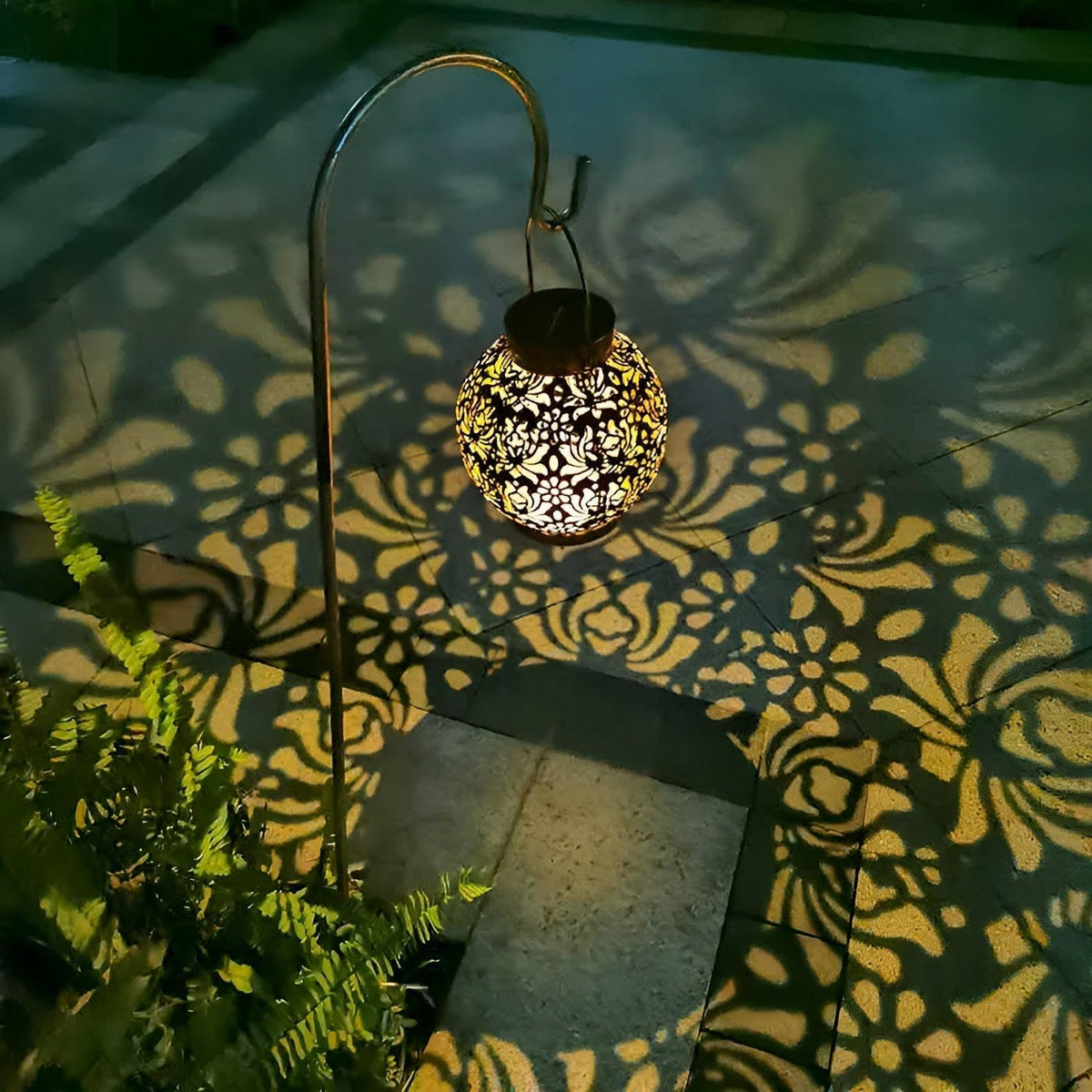 Vandtæt Sol-LED Havependel | AquaGlow-4