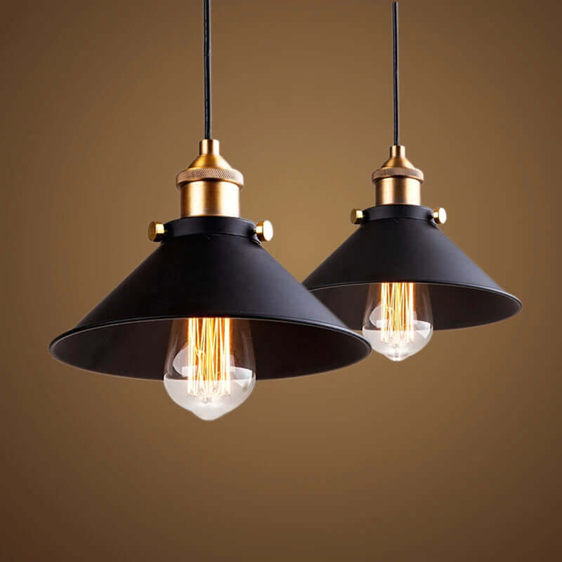 Stilfuld Skærm Loftlampe | BrassAura