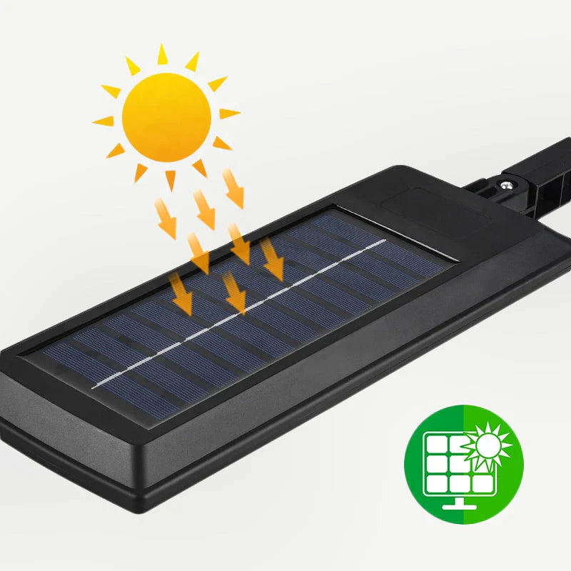 Trådløs LED Solar Sikkerhedslampe med Bevægelsessensor til Udendørs Brug-6
