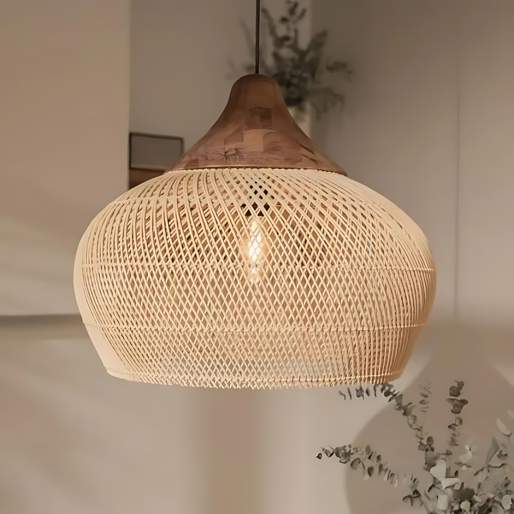 Loftslampe i naturligt design | Dreamweave