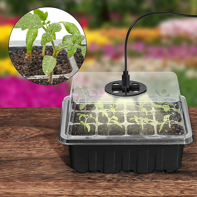 Vækstsæt med LED Lys til Indendørs Planter og Plantekasser-2