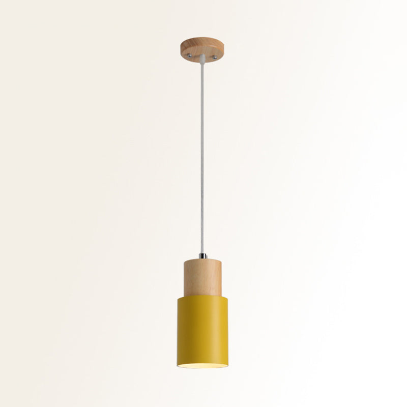Elegant Loftlampe med Trætop | WoodGlow