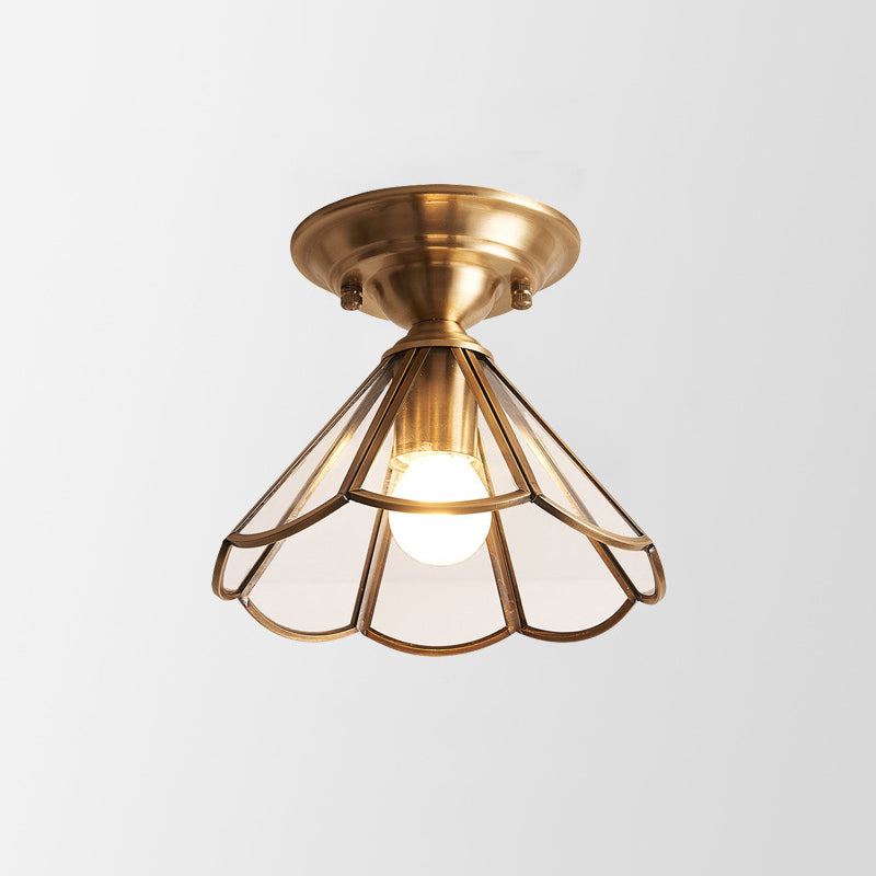 Moderne Messing Loftlampe | BrassGlow