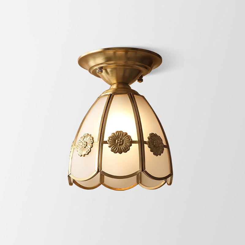 Moderne Messing Loftlampe | BrassGlow