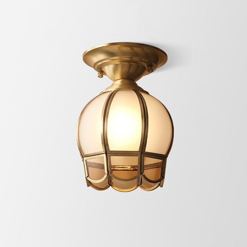 Moderne Messing Loftlampe | BrassGlow