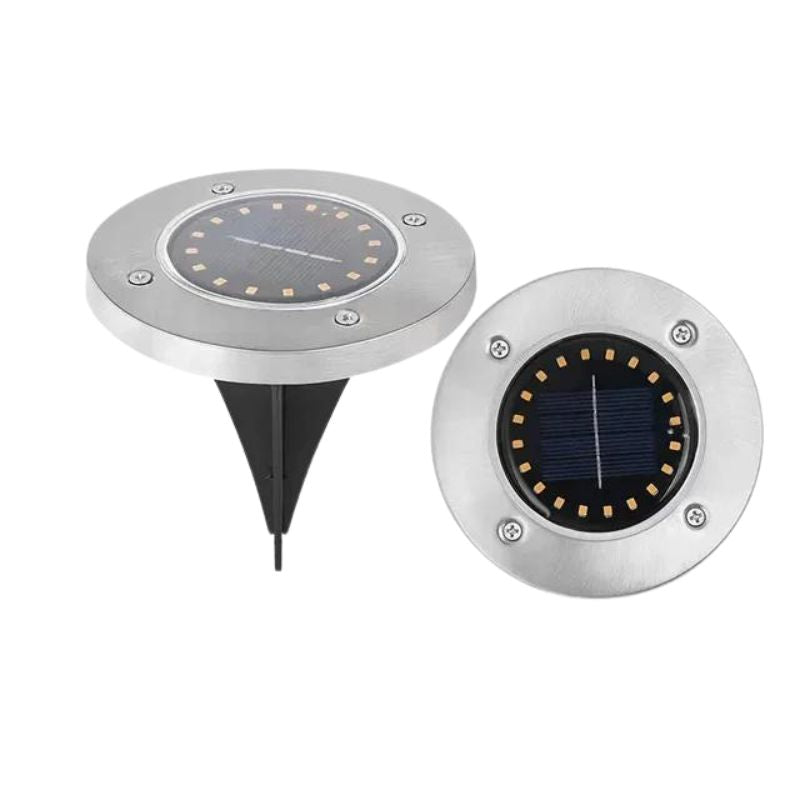 Variant image for Solarlampe til Haven i Rustfrit Stål med LED Belysning-1