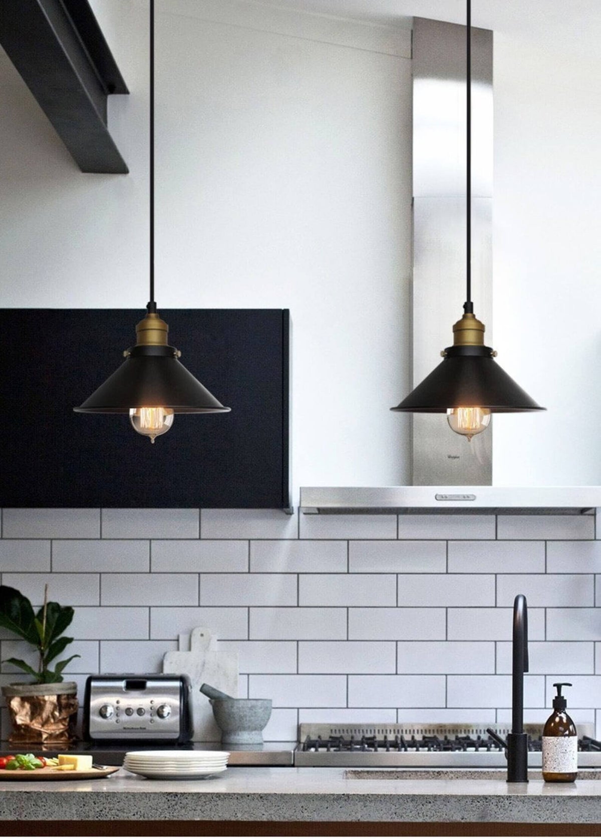 Stilfuld Skærm Loftlampe | BrassAura