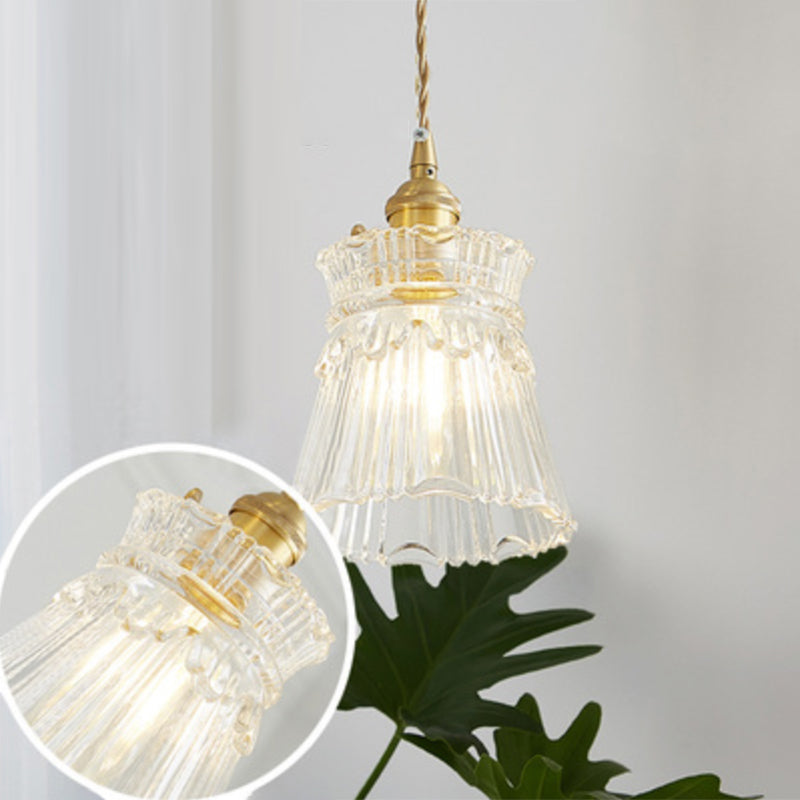 Elegant Glas Loftlampe | CrystalLuxe