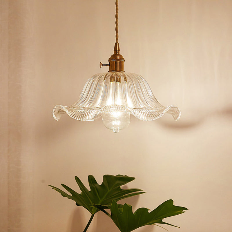 Elegant Glas Loftlampe | CrystalLuxe