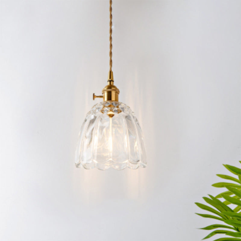 Elegant Glas Loftlampe | CrystalLuxe