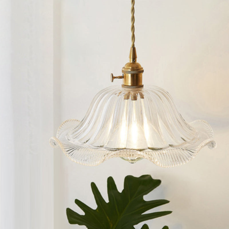 Elegant Glas Loftlampe | CrystalLuxe