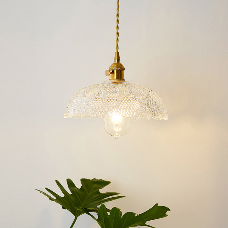 Elegant Glas Loftlampe | CrystalLuxe