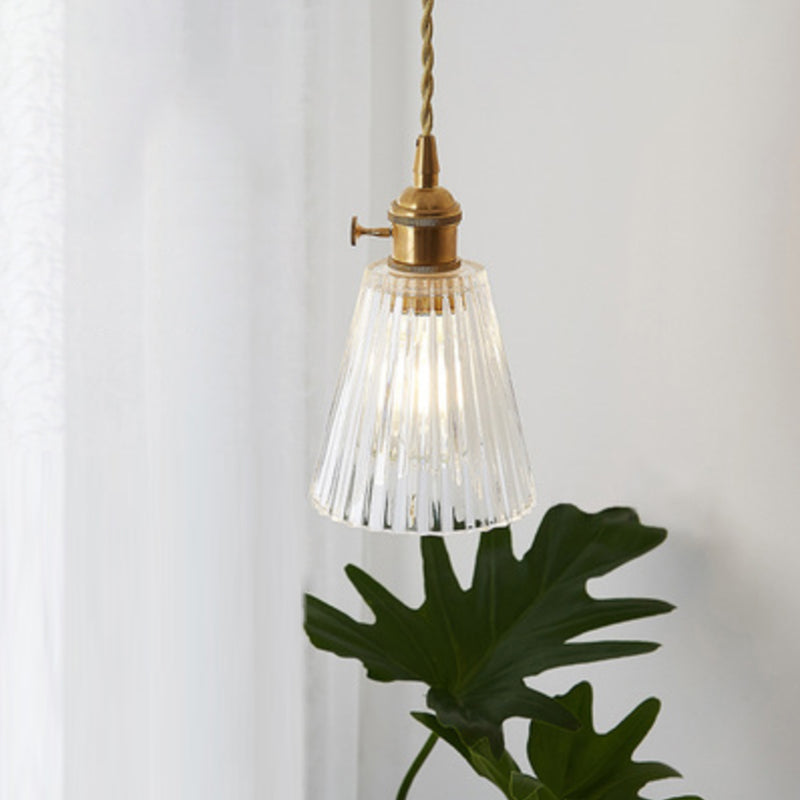 Elegant Glas Loftlampe | CrystalLuxe