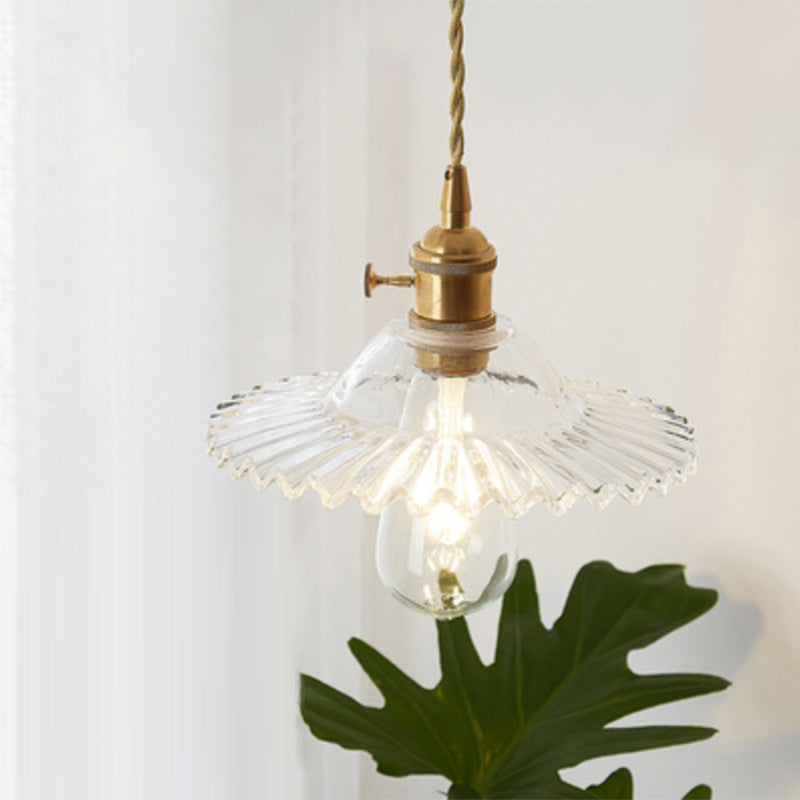 Elegant Glas Loftlampe | CrystalLuxe