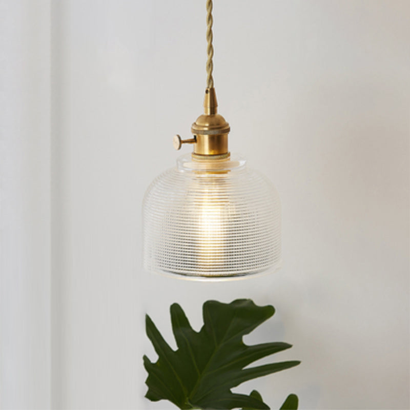 Elegant Glas Loftlampe | CrystalLuxe