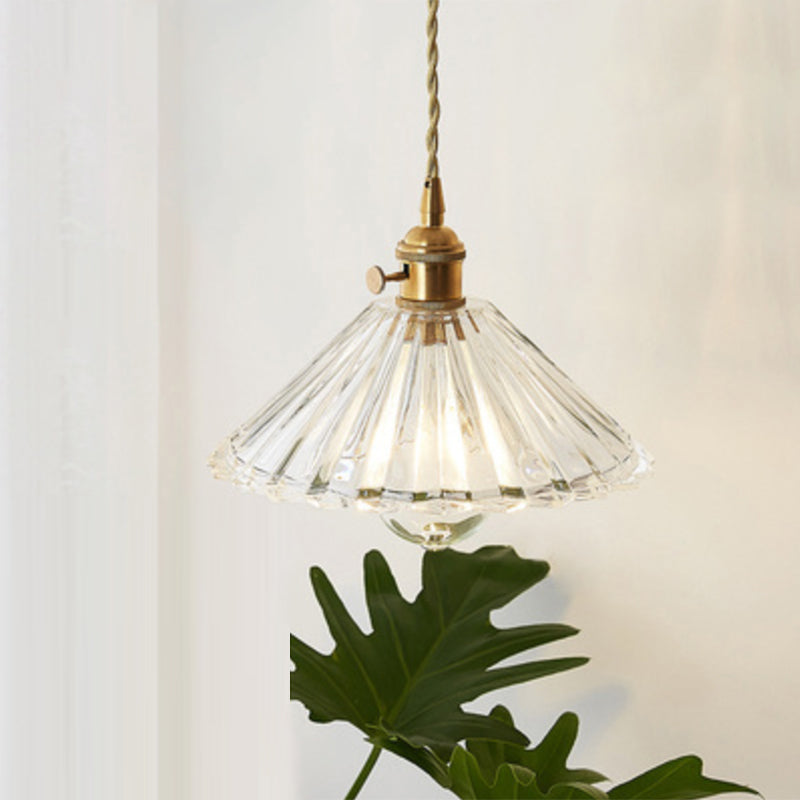 Elegant Glas Loftlampe | CrystalLuxe