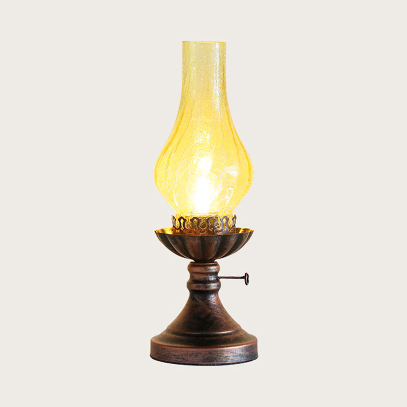 Craykle Glas Lampeskærm Kerosin Retro Natbordslampe | CraykleClassic