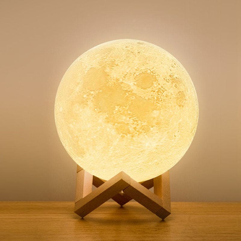 Plast Månebold Bordlampe | LunarSphere
