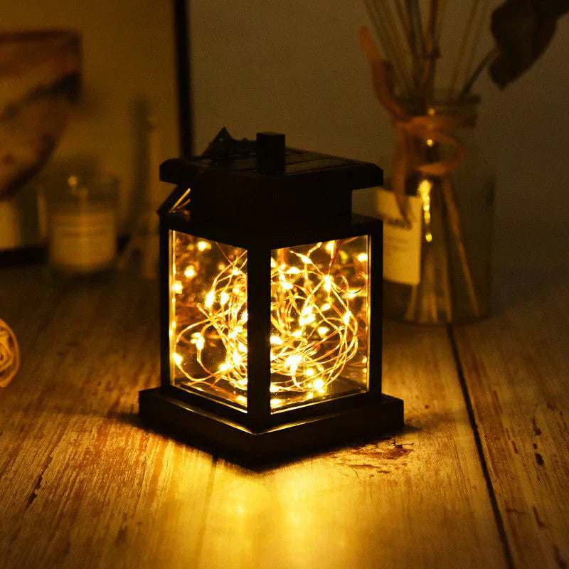 Retro & Elegant Solcellelampe til Haven | SolarRetroGlow