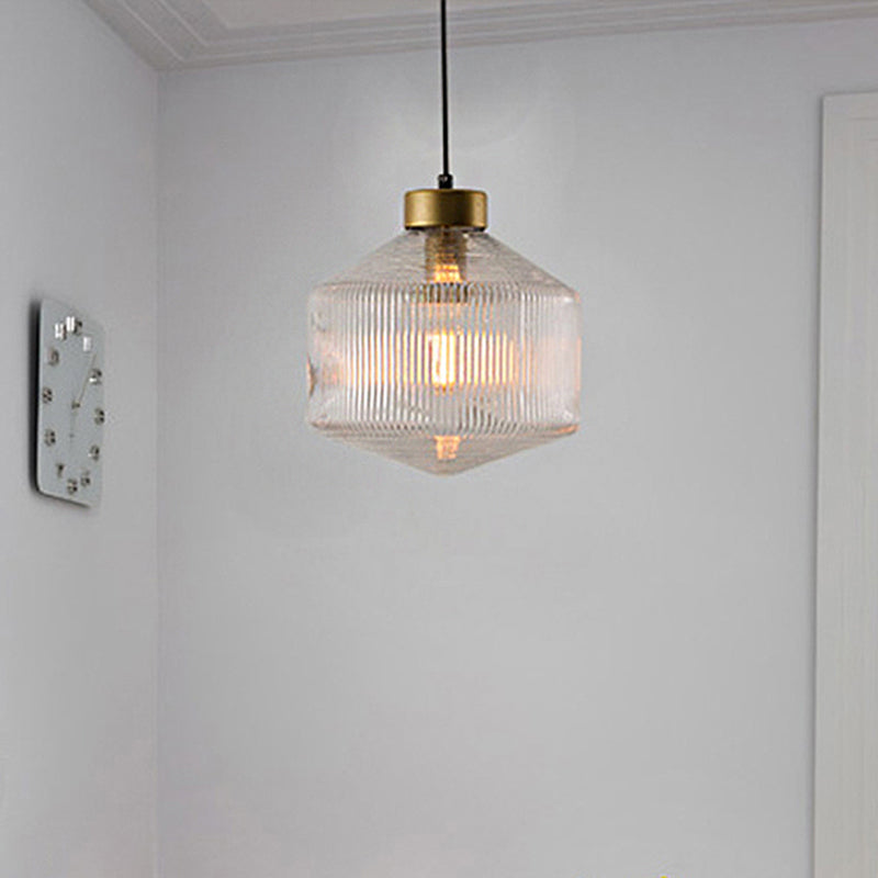 Moderne Trommel Loftlampe i Mat Glas | DrumGlow
