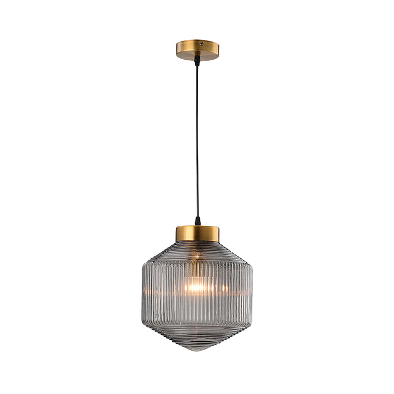 Moderne Trommel Loftlampe i Mat Glas | DrumGlow