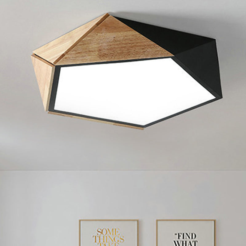 Moderne Geometrisk Loftlampe | GeoGlow