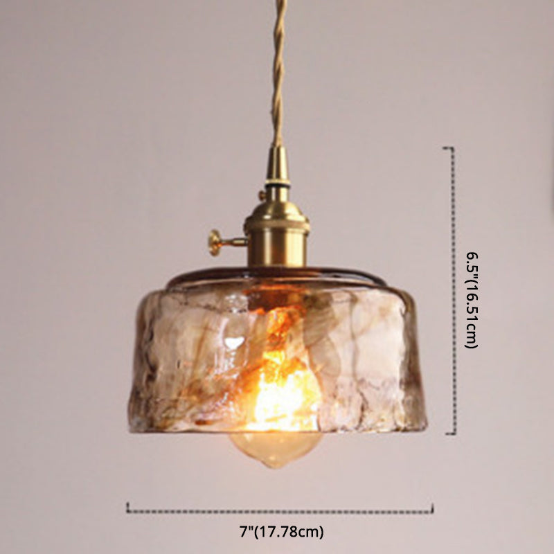 Kunstnerisk Glas Loftlampe | SwirlGlow